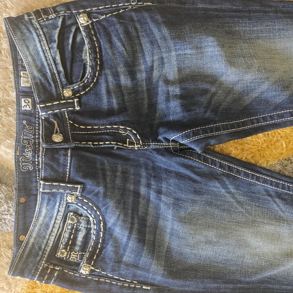 Miss Me Blue Denim Jeans